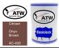 Preview: Citroen, Onyx Brown, AC-420: 500ml Lackdose, von ATW Autoteile West.